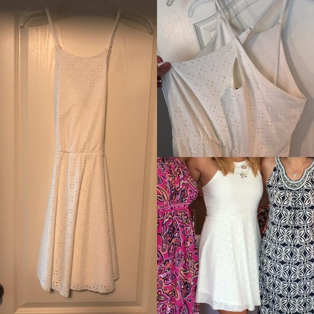 Medium white dress